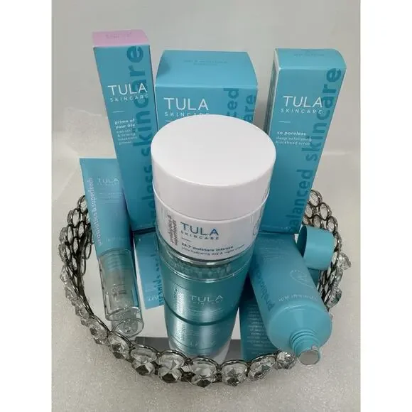 Tula 4 -Piece Skincare Bundle Full Size - Read Details For Product Info